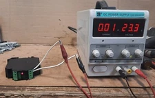 MURR ELEKTRONIC  #50044  OPTO-COUPLER MODULE (10-53VDC INPUT)(POWERS ON)  H102