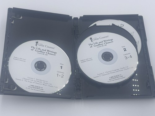 Teaching Co Great Courses CDs : LIFE WRITINGS GEOFFREY CHAUCER -No Book! 6 CDs - Picture 6 of 8