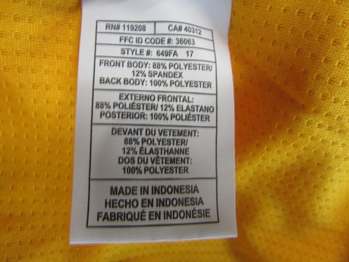 Kennesaw State Owls NCAA Men's Adidas Climalite 1/4 Zip Pullover Hood Yellow  - Picture 7 of 7