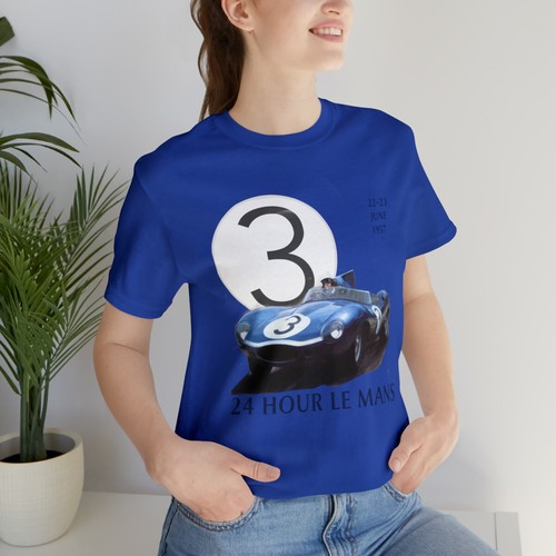 Jaguar D Type 1957 Le Mans T-Shirt - Herren - Bild 34 von 49