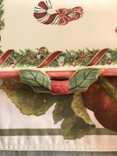 CHRISTOPHER RADKO SERVING PLATTER CHRISTOPHERS TREE (PORTUGAL) RARE - Picture 6 of 6