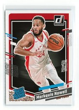 MARKQUIS NOWELL #238 2023-24 PANINI DONRUSS RAPTORS ROOKIE RC