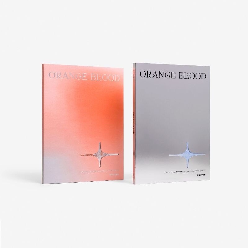 In Stock! 2CD VERS. SET ENHYPEN 5th Mini Album [ORANGE BLOOD] K