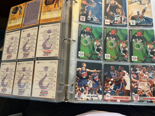 Vintage early 90s NBA Basketball card collection in binder - 250+ cards - Picture 21 of 24