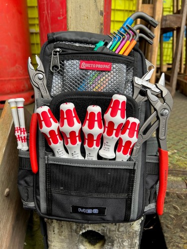 Wera & Knipex Klempner Mini Werkzeug Kit Set in Veto Pro Pac MB3 Meter/Werkzeugtasche - Bild 7 von 15