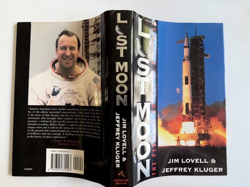 Lost Moon, by Jim Lovell & Jeffrey Kluger - 1994 - Signed 1st, 1st HC Book DJ - Imagen 3 de 14
