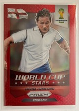 2014 Panini Prizm - World Cup Stars - Frank Lampard  England -  Red Prizm 23/149