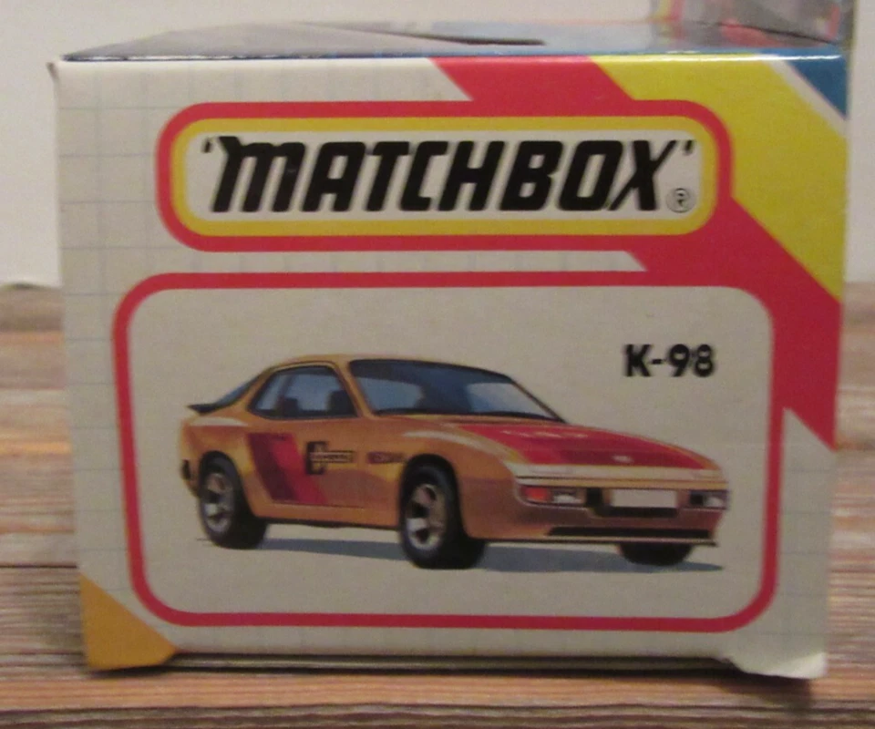 MATCHBOX 1987 SUPER KINGS PORSCHE 944 ROJO K-98 Foto 4 de 4
