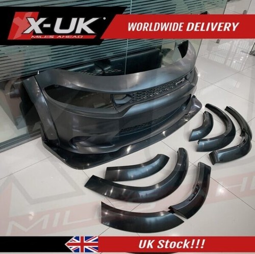 Dodge Ladegerät 2015-2018 SRT Style vorne Stoßstange Body Kit mit Kotflügel Fackeln - Bild 6 von 6