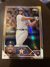 2023 Topps Chrome Baseball #41 JOSE ABREU Prism Refractor sp
