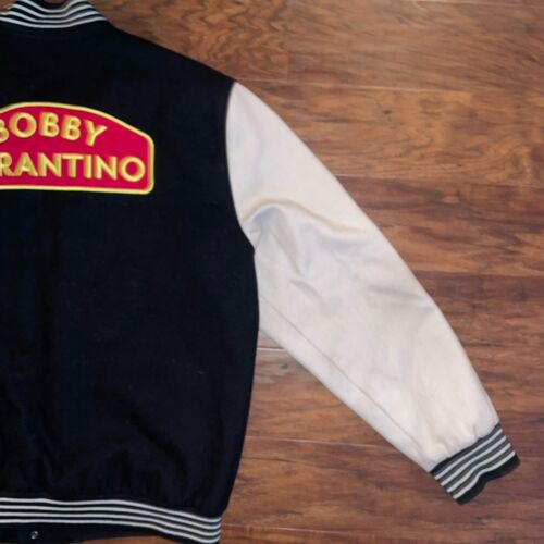 Giacca Vintage Logic Bobby Tarantino Varsity Letterman Patch Uomo Taglia Large - Foto 15 di 23