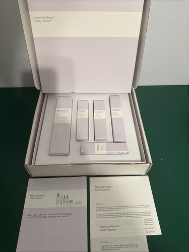 Meaningful Beauty 5 Cindy Crawford Cleanse Masque Maintenance 2 Eyes NEW IN BOX - Picture 1 of 11