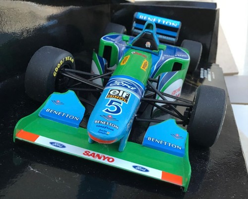 1/18 Minichamps Benetton Renault B194, Schumacher Hockenheim, 1994 mint++ ! - Picture 9 of 12