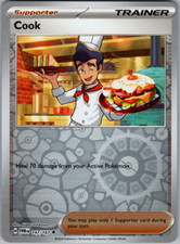 Pokemon - Cook - 147/167 -  Reverse Holo - Twilight Masquerade - NM/M