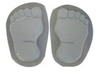 11 inch Footprints Feet Set Stepping Stone Concrete Mold 1280 Moldcreations