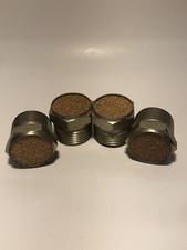 Sintered Bronze Breather Vent - Nickel Plated Iron Body 3/4 NPT