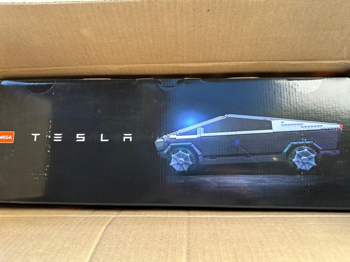 MEGA Construx Tesla Cybertruck - Black/Gray (GWW84) for sale