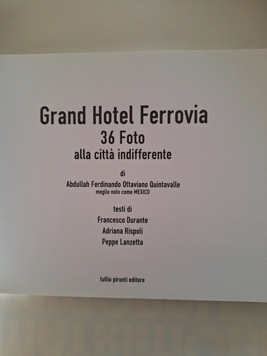 Grand Hotel Ferrovia 36 night photos to the indifferent city Naples Pironti - Picture 2 of 6