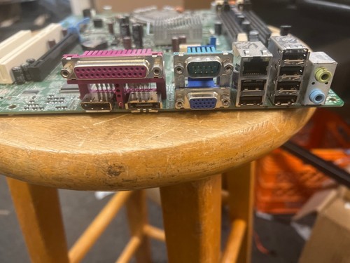 DELL OPTIPLEX 780 DESKTOP MOTHERBOARD 0200DY, INTEL E5700 3.0GHz NO RAM - Picture 5 of 6