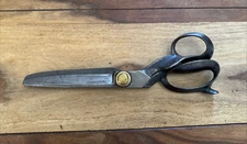 LARGE SCISSORS  12" SHEARS TAILOR UPHOLSTERY TEXTILE SEAMSTRESS SHARP