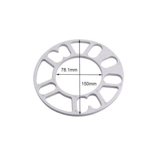 1PC Universal 3mm 5mm 8mm 10mm Car Wheel Spacer Shims Plate Aluminum Accessories - Picture 6 of 15