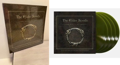 The Elder Scrolls Online Vinyl Record Soundtrack 4 LP Box Set Green VGM Bethesda - Bild 1 von 4