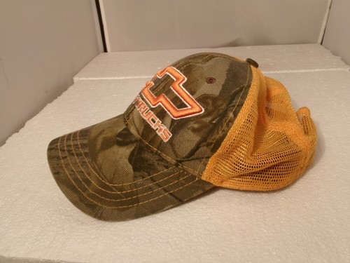 Chevrolet Chevy Trucks Camo Baseball Strapback Hat Cap Embroidered Logo - Picture 4 of 10