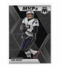 2020 Panini Mosaic MVP's #298 Tom Brady New England Patriots
