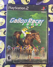Gallop Racer 2001 (Sony PlayStation 2, 2001) CIB, Tested & Working