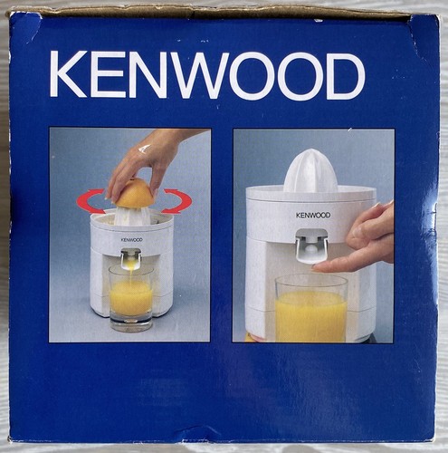 Exprimidor de cítricos Kenwood JE250 raro caja original manual nuevo - Imagen 10 de 11
