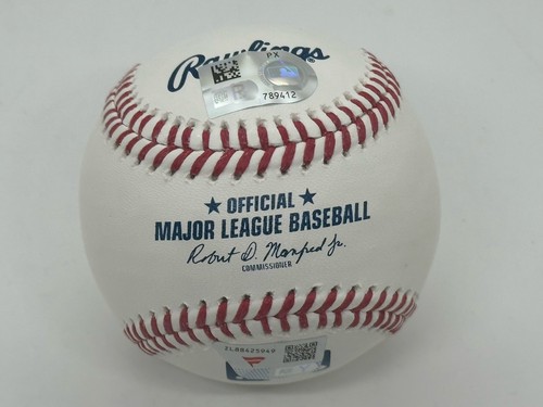 Jac Caglianone Autographed Rawlings MLB Baseball Royals w/ MLB Debut ! Fanatics - Picture 2 of 2