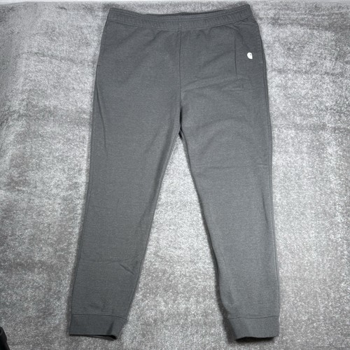 Carhartt Jogger Sweatpants Men's XL Gray Loose Fit Midweight Pockets Athleisure