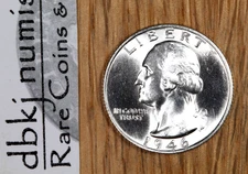 1946 S Washington Quarter Silver 25¢ - BU - Brilliant Uncirculated
