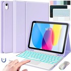 Hintergrundbeleuchtung Touchpad Tastatur Hülle Maus für iPad 7/8/9/10/11. Gen Air 11" M3 2025
