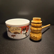 MISSOURI MEERSCHAUM SNOMAN CORN COB PIPE (2025) - UNSMOKED