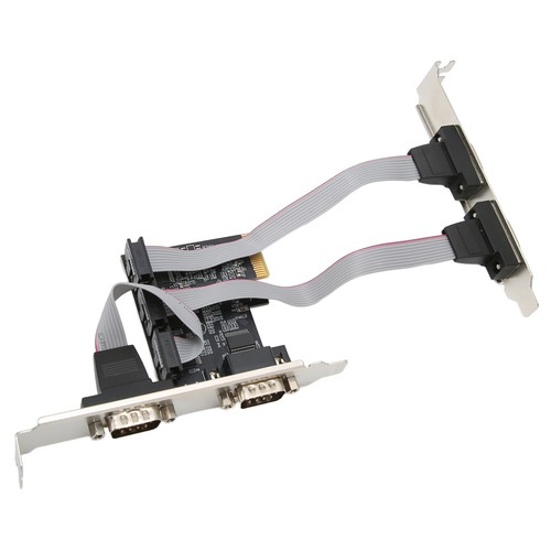 PCIE Expansion Card PCI Express X1 To Interface 4 RS232 Serial Ports S Adapter - Picture 7 of 12