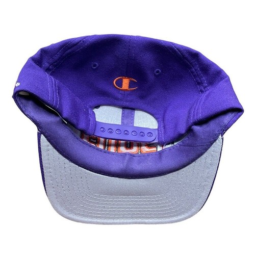 NEW Phoenix Suns Basketball VTG 90's Champion Wool Snapback Cap Hat Kids Youth - Picture 3 of 6