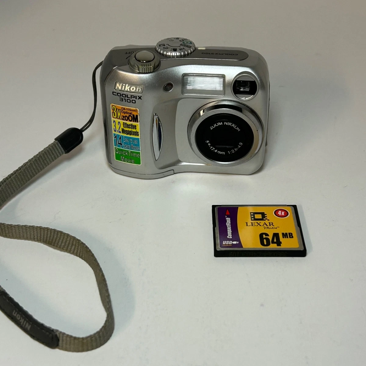 Nikon COOLPIX 3100 Digital Cameras for Sale | Shop New & Used