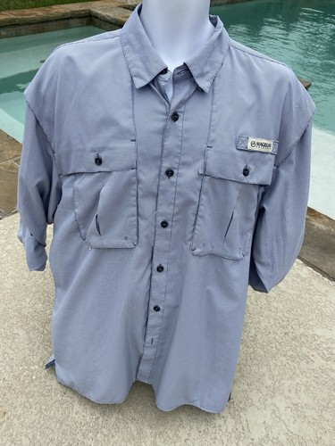 Magellan Angelhemd Arkansas Pass Relaxed Fit L Large Krempelärmel