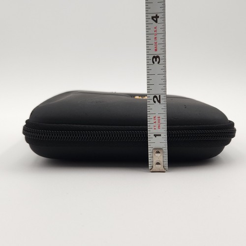 Case Logic CD/DVD Black Shell Case 12 Sleeve 24 Disc Capacity Zip Closure Wallet - Picture 12 of 12