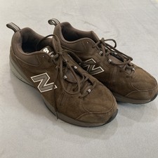 New Balance 608v5 Crosstraining Shoe Mens 13 MX608UB5 Brown Mesh Suede