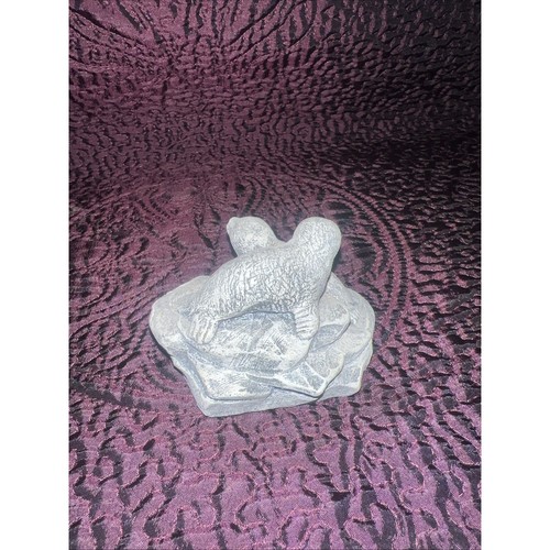 Glacial Soot Ice Age Sculptures Arctic Circle Enterprises Figurine Alaska Seals - Picture 5 of 16