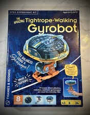 The Amazing Tightrope-Walking Gyrobot STEM Experiment Kit Gyroscope NEW