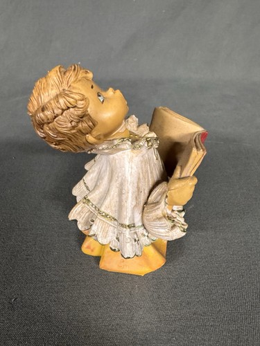 Fontanini Coro Altar Niño Estatuilla Italia 1987 Navidad Cancionero Belén De Colección - Imagen 4 de 9