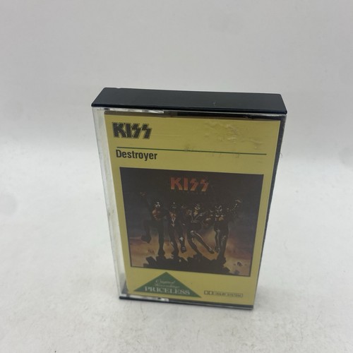 Kiss - Destroyer - Cassette Tape PRIMC41 - Casablanca Paper Labels - Picture 2 of 10
