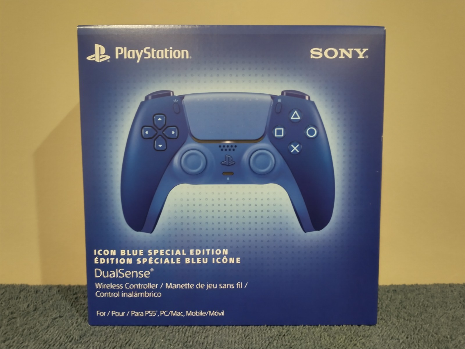 Icon Blue Special Edition Dualsense Controller