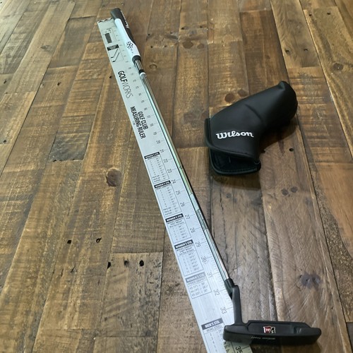 Wilson Stuff 888 Series BLK 8881 Putter / 35” w/ Head Cover - Picture 11 of 11
