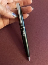 NOS LINCOLN Emblem Black Twist Ballpoint Pen 