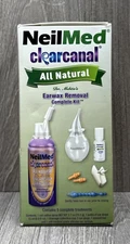 NeilMed Clearcanal Ear Wax Removal Complete Kit - 5 Complete Trmts EXP: 05/2027