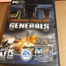 Command & Conquer: Generals Deluxe Edition PC 2003 W/ Expansion Pack CIB 